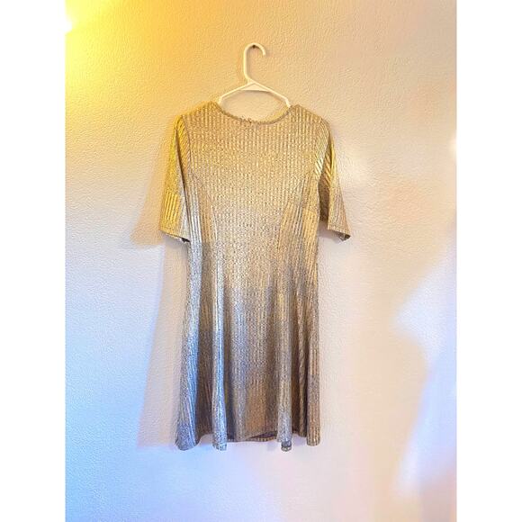 Espresso Women’s Dress Black Short Sleeve Size Large - Picture 3 of 7